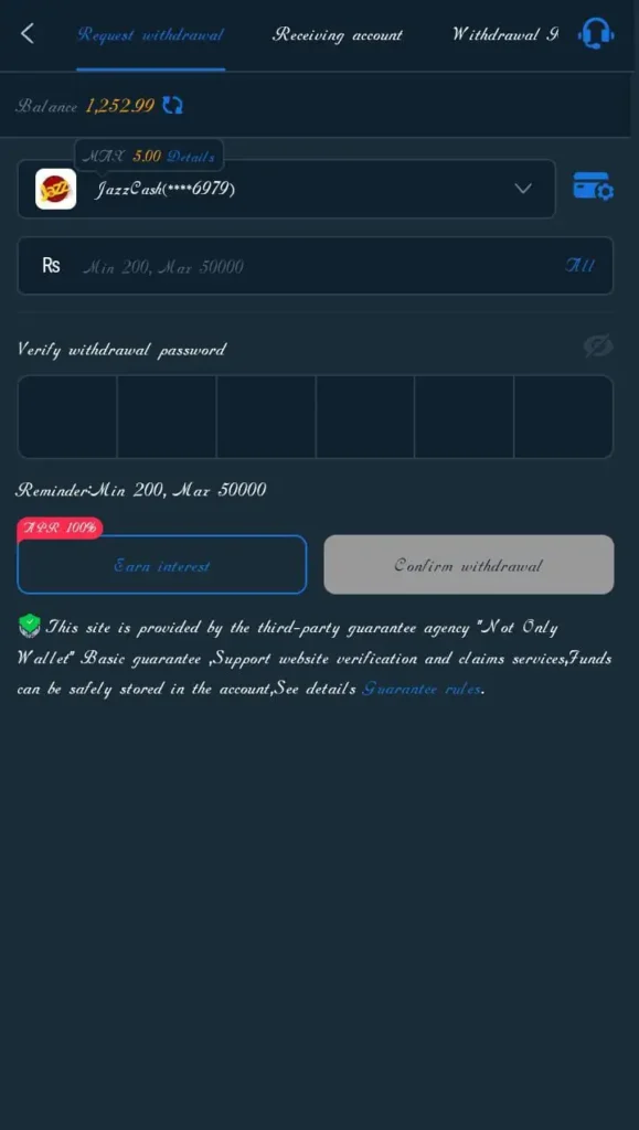 786Ko Deposit and Withdrawal